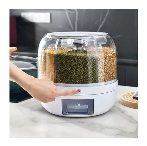 Dispensador De Alimentos Giratorio