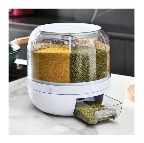 Dispensador De Alimentos Giratorio