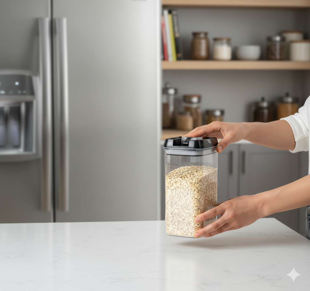 Set de 7 Recipientes Organizadores Herméticos para Alimentos